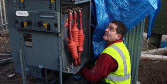 high voltage power installation 1